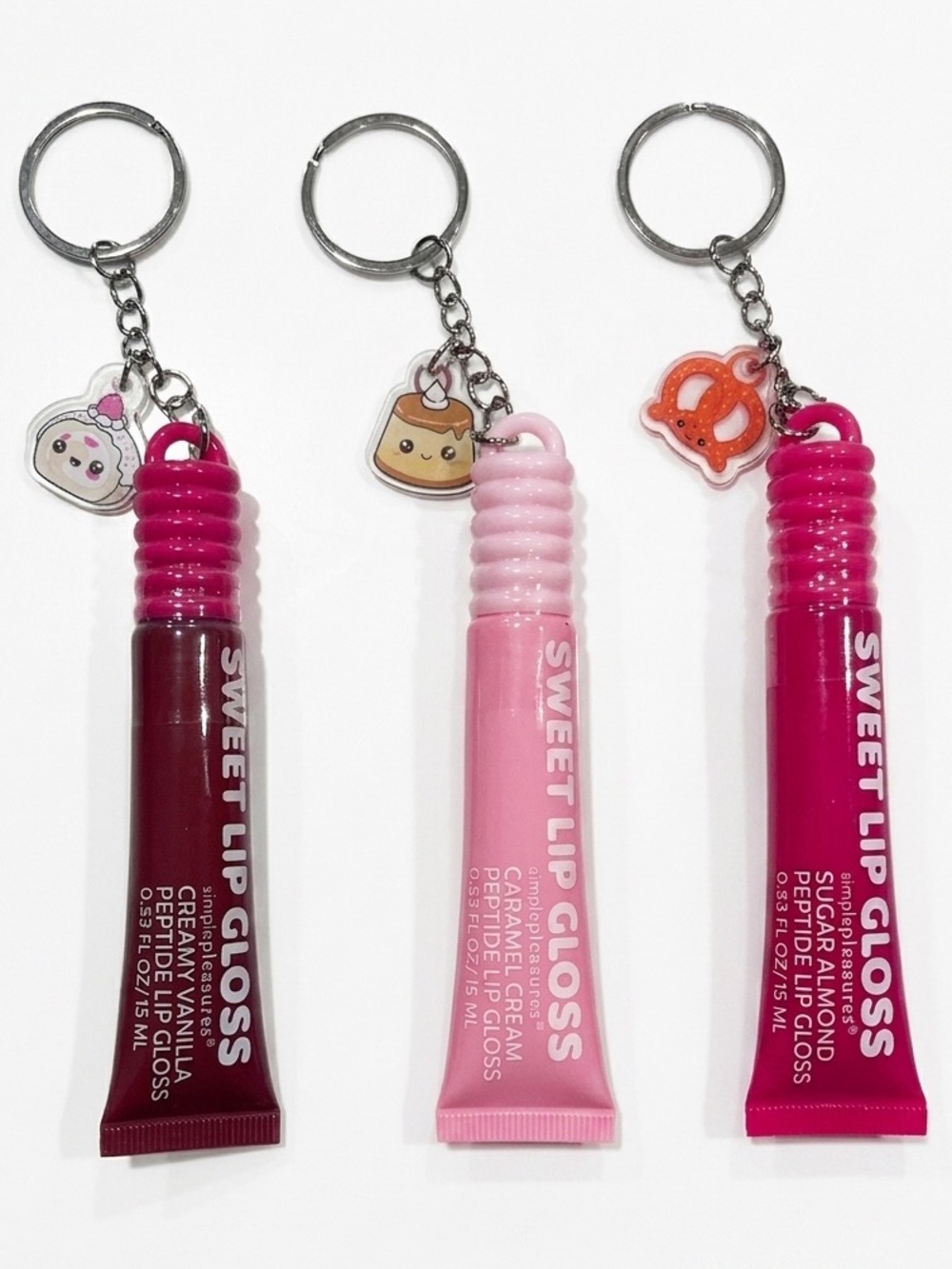 Peptide Lip Gloss Charms
